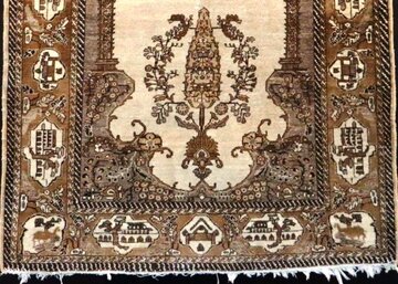 وزارت میراث فرهنگی برای مجموعه‌داری فرش خودرنگ سنگسری مجوز صادر کرد