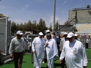 دیدار روسای سازمان حج و زیارت و شرکت مطوفی حجاج ایرانی در عرفات