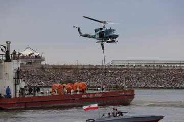 L'exercice naval « sécurité durable 1401 » de la marine iranienne en mer Caspienne 