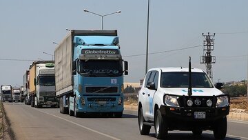 الجزیره: سوریه با بازگشایی ۲ گذرگاه برای کمک رسانی به زلزله زدگان موافقت کرد