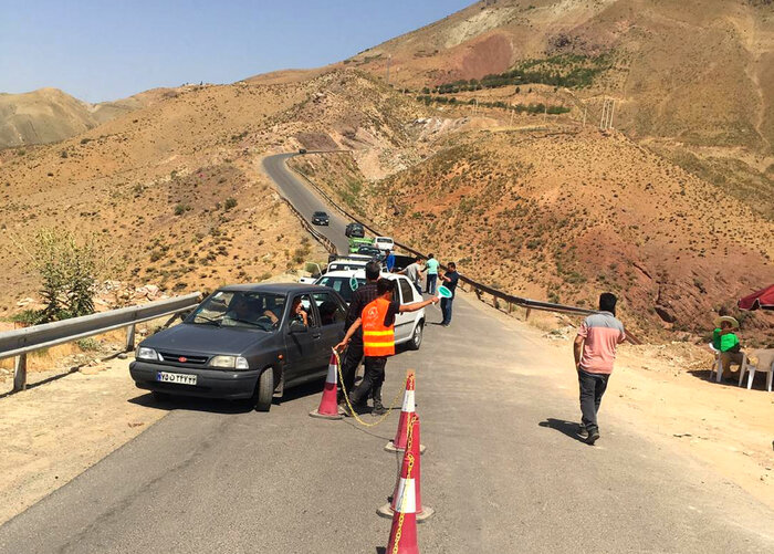 پارکینگ خودرویی گردشگران در ۲ روستای لواسانات به بهره‌برداری رسید