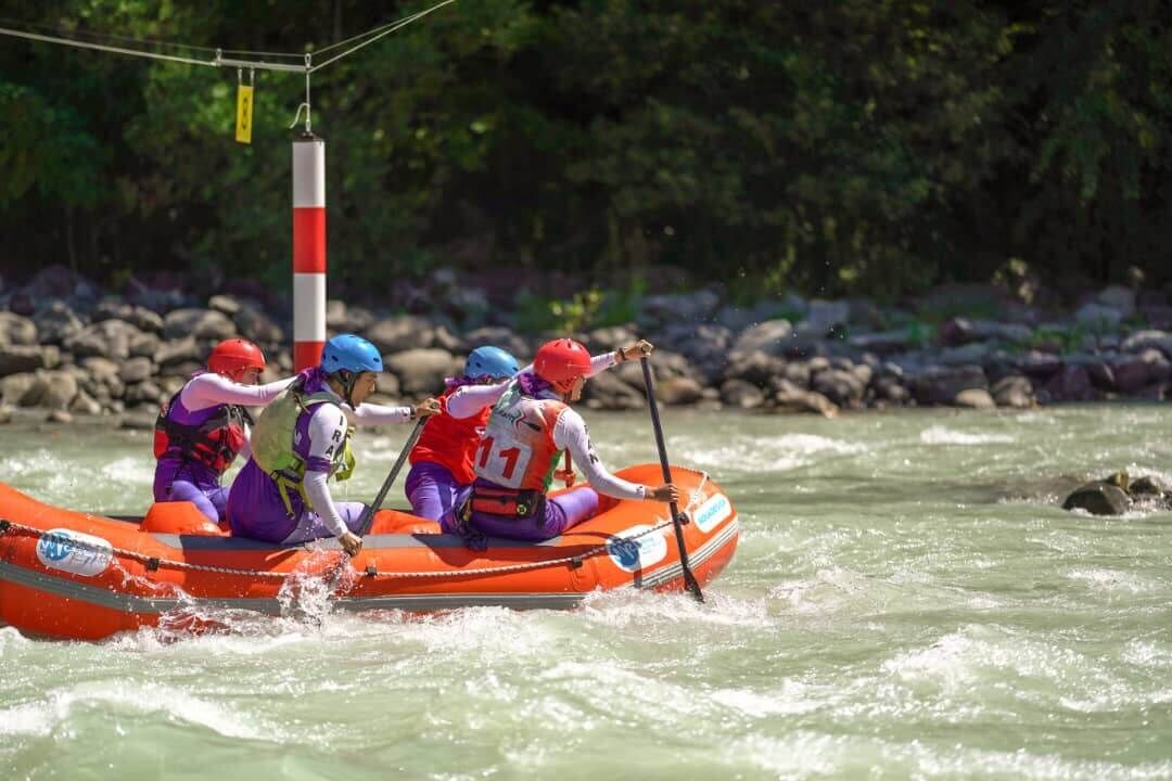 Iran’s women rafting team grabs silver in Italy