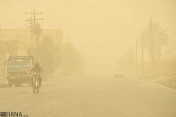 پیش‌بینی طوفان شن در کرمان و احتمال اختلال در ترددهای جاده‌ای