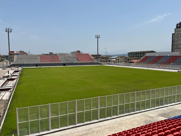 ورزشگاه شهید وطنی پیش از آغاز لیگ بیست‌ودوم آماده می‌شود 