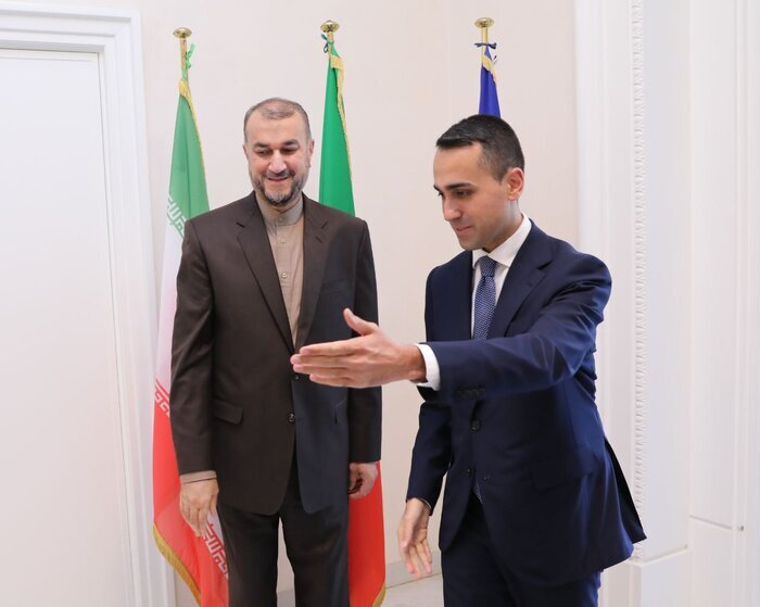 ایرانی وزیر خارجہ کی اپنے اطالوی ہم منصب سے ملاقات