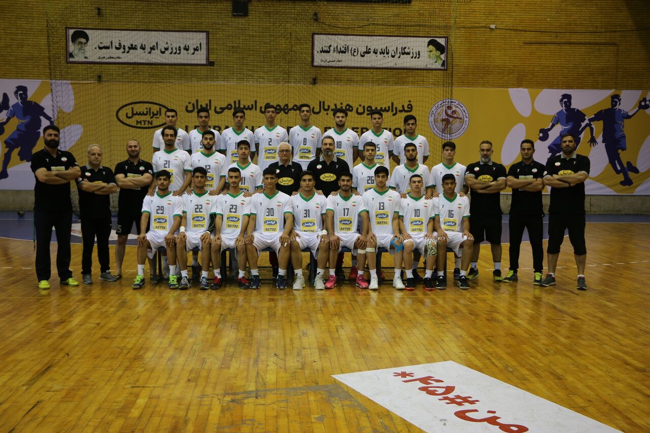 اعلام برنامه دیدارهای تیم هندبال نوجوانان پسر ایران در قهرمانی آسیا
