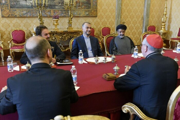 همگرایی ایران و واتیکان در تمرکز بر راه حل سیاسی بحرانهای جهانی