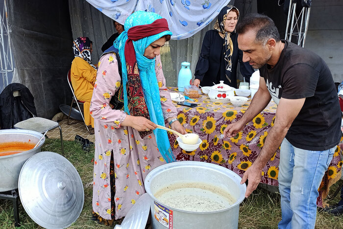 جشنواره ملی آش و غذاهای سنتی در شهرستان نیر استان اردبیل برگزار شد