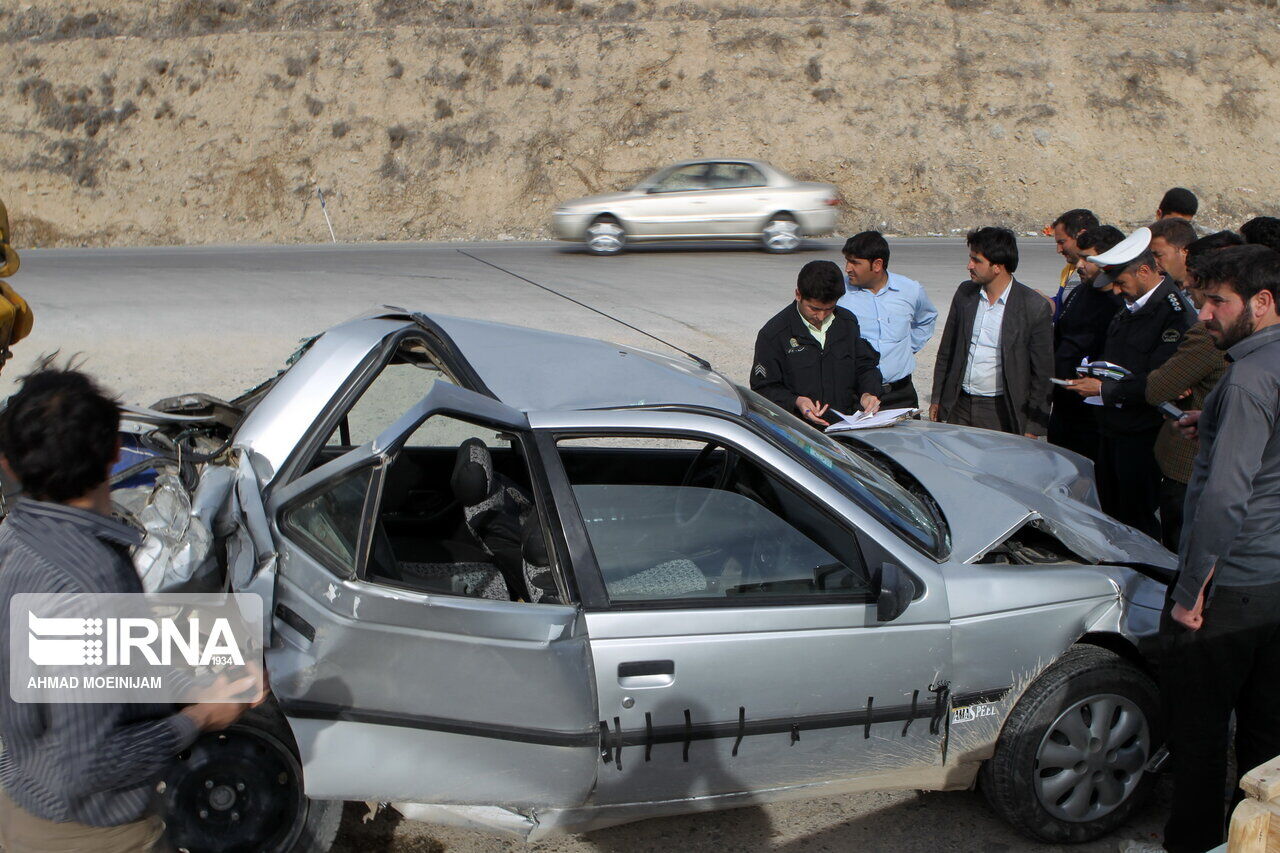 ۱۴ نفر در حوادث جاده‌ای استان کرمانشاه مصدوم شدند