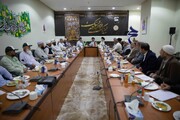 دیدار وزیر امور دینی پاکستان با سرپرست حجاج ایرانی در مکه