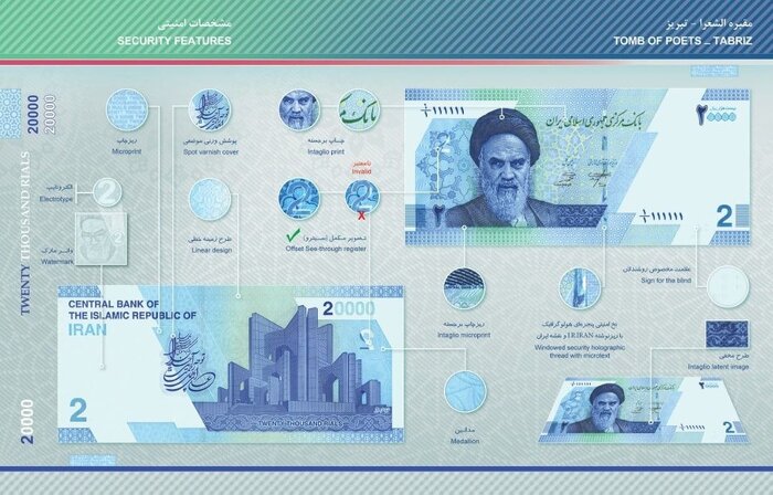 اسکناسهای جدید به بازار عرضه شد