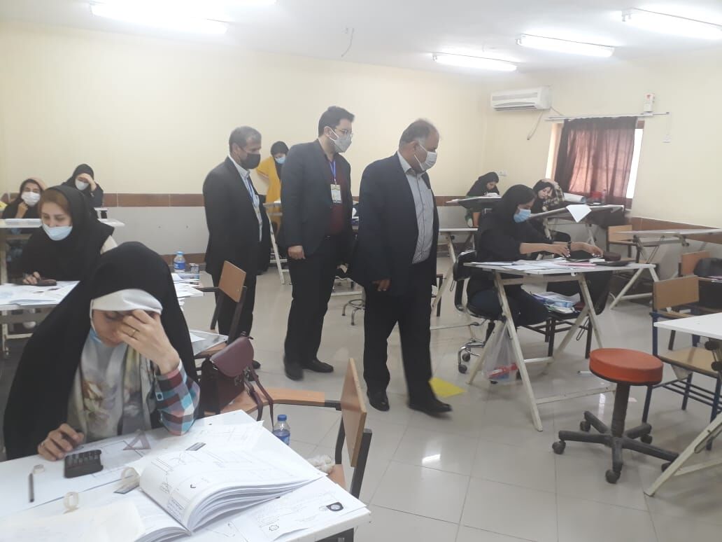 آزمون ورود به حرفه مهندسان در خوزستان آغاز شد