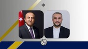 İran ve Türkiye Dışişleri Bakanları, Türkiye Cumhurbaşkanı Erdoğan'ın Tahran ziyaretini görüştü