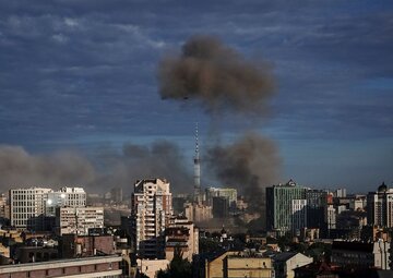 آژیر هشدار حملات هوایی در سراسر کی‌یف به صدا در آمد