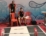 نخستین نماینده وزنه‌برداری ایران در قهرمانی نوجوانان آسیا به روی تخته رفت