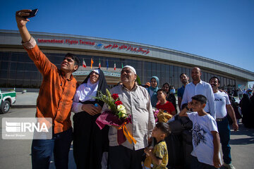 Return of Hajj pilgrims to Iran