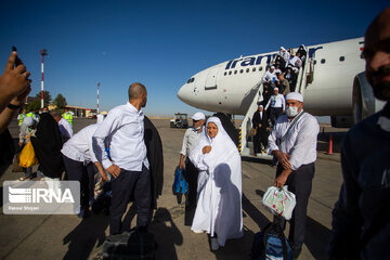 Return of Hajj pilgrims to Iran