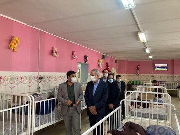 بازدید وزیر آموزش و پرورش از مرکز توانبخشی امام علی(ع)