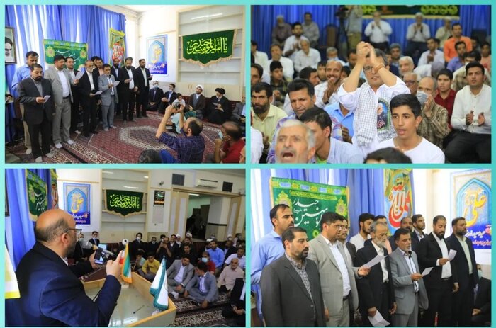 جشن غدیر با پیمان برادری در خراسان جنوبی