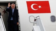 Turkish president in Tehran for official visit 