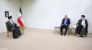 ترک صدر کی ایرانی سپریم لیڈر سے ملاقات
