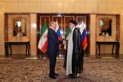 Встреча президентов Ирана и России
