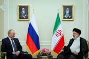 Los presidentes de Irán y Rusia se reúnen en Teherán