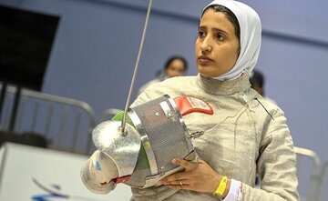 Escrime: une Iranienne se hisse au tableau principal de la compétition mondiale de sabre
