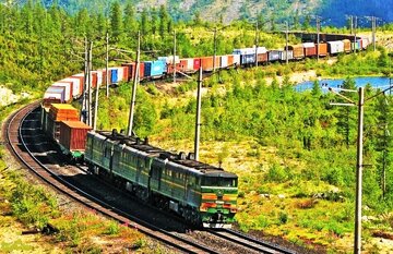 تردد قطارهای روسی از مرز سرخس افزایش یافت