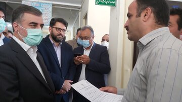 استاندار مازندران سرزده از اداره جهاد کشاورزی جویبار بازدید کرد