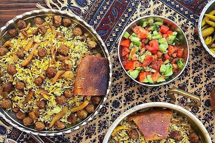 طرز تهیه کلم پلو به روش مجلسی
