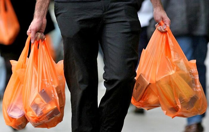 گره کور کاهش استفاده از کیسه‌های پلاستیکی از زندگی مردم