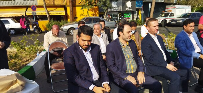 اثر حجمی «ضریح قلب» در شرق تهران جای گرفت