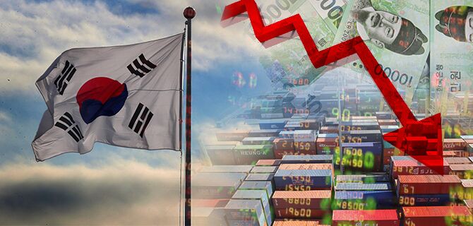 افزایش تورم در کره جنوبی، رشد اقتصادی را کاهش داد