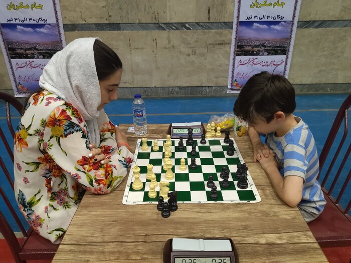 نفرات برتر دومین دوره مسابقات شطرنج جام «مکریان» در بوکان مشخص شدند