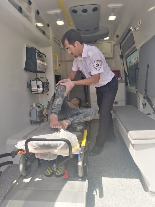 جزییات ریزش معدن روباز در کرمان/هلالاحمر:خودرو سنگین برای آواربرداری اعزام شده است