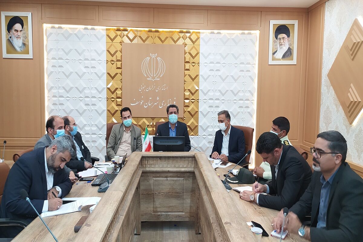 ۵۷ درصد اعتبارات شهرستان خوسف تخصیص یافت ۵۷ درصد اعتبارات شهرستان خوسف تخصیص یافت