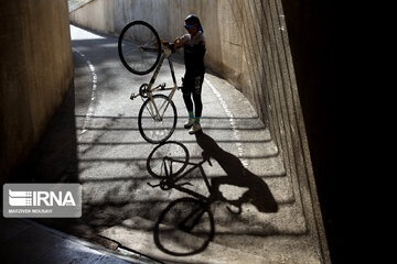 Iran : Ligue féminine de cyclisme sur piste