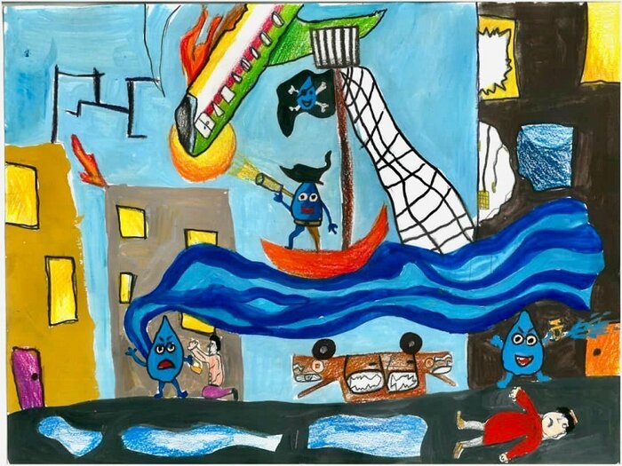 آبهای خشمگین و الهه آبها