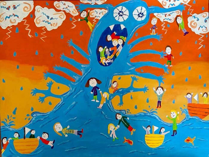 آبهای خشمگین و الهه آبها