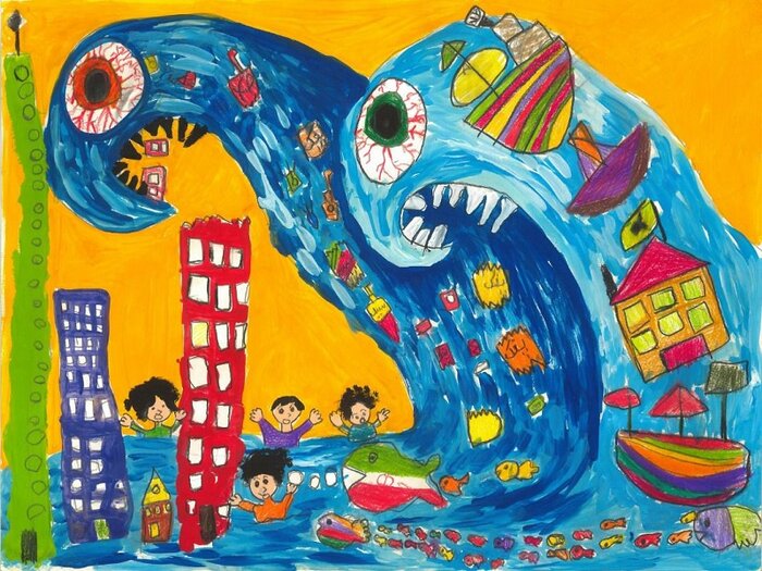 آبهای خشمگین و الهه آبها