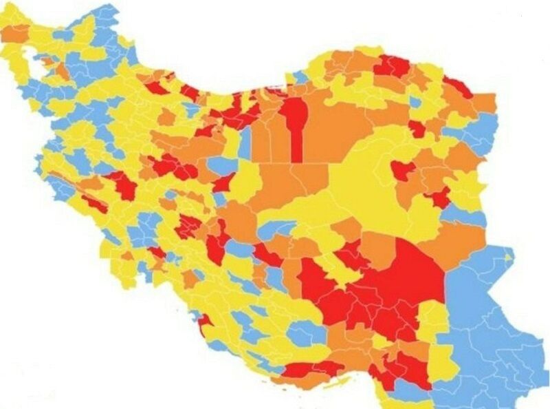 رنگ قرمز کرونایی به خراسان شمالی بازگشت