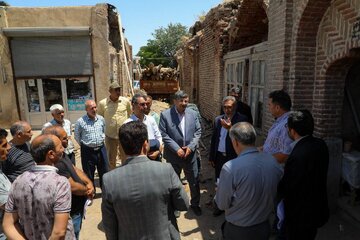 بناهای تاریخی ناایمن اردبیل بازسازی می‌شود