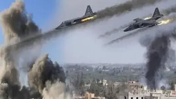 المیادین: بمب افکن های روسی مواضع نیروهای وابسته به ترکیه در شمال سوریه را بمباران کردند