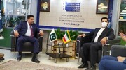ایران میں تعینات پاکستانی سفیر نے ارنا ہیڈ آفس کا دورہ کیا