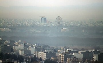 ثبت دومین روز پیاپی آلودگی هوا در کلانشهر مشهد 