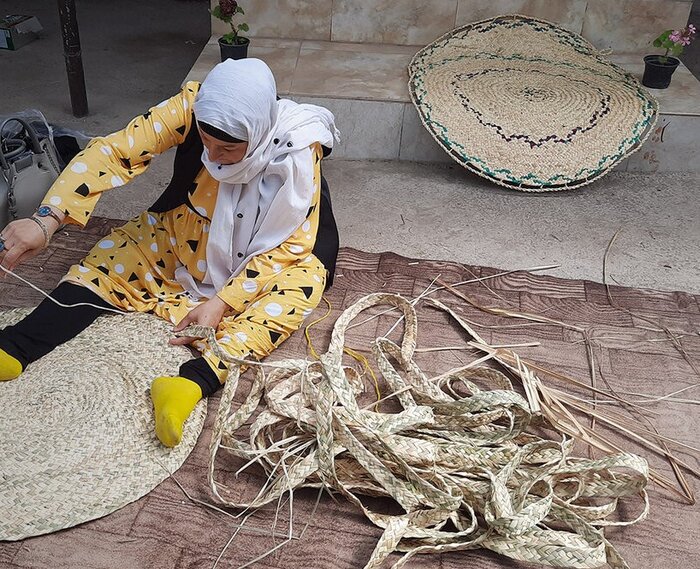 فَشتَکه؛ نخستین روستای ملی حصیر کشور
