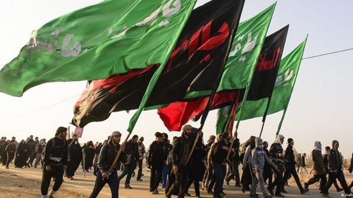 130 موكب عزاء إيراني يقدم الخدمات للسيدات خلال زيارة الأربعين بالعراق