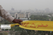 سومین روز پیاپی آلودگی هوای کلانشهر مشهد ثبت شد