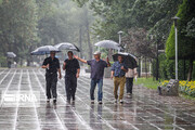 Lluvia de verano en Rasht